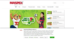 Desktop Screenshot of maspex.ro